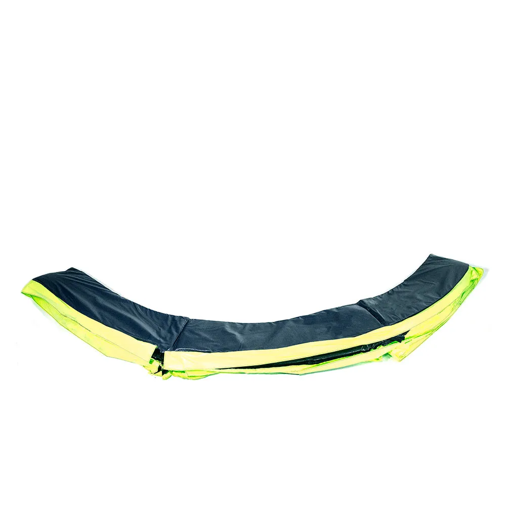 13' Round Spring Pad - Dual Navy/Lime Green