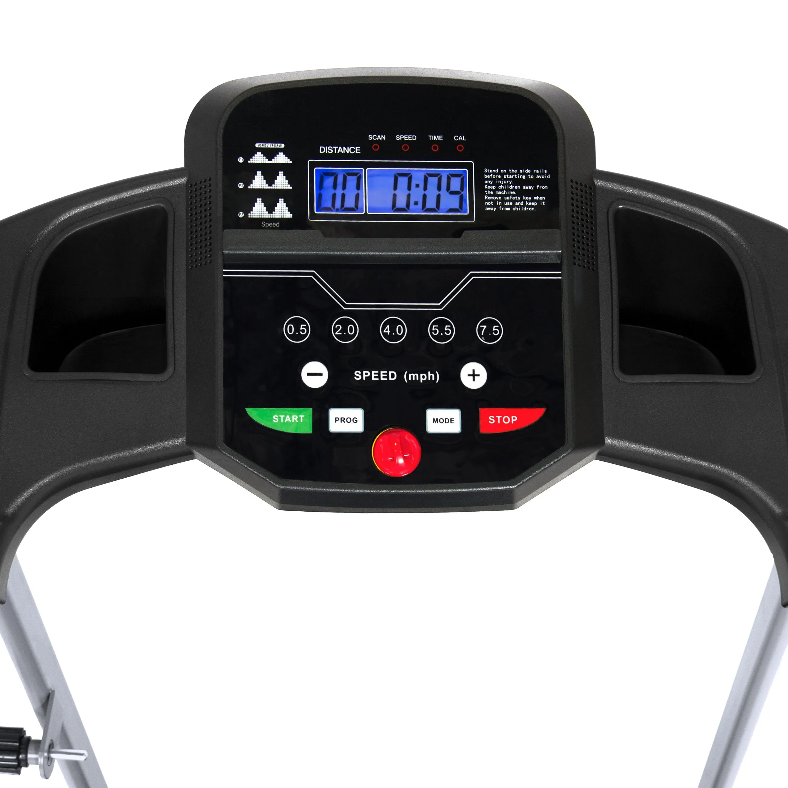 800W Folding Electric Treadmill