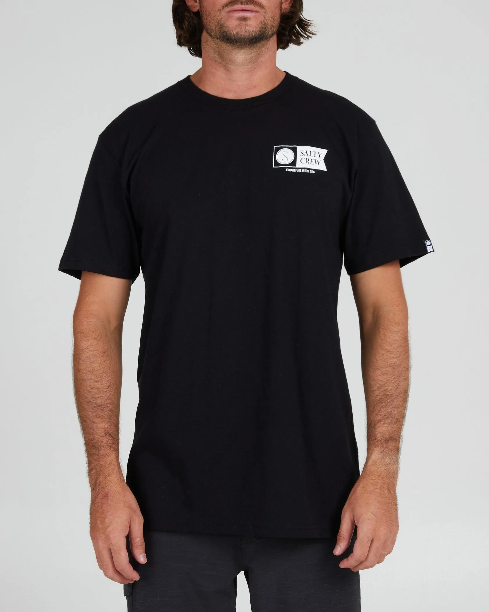 Alpha Black S/S Standard Tee