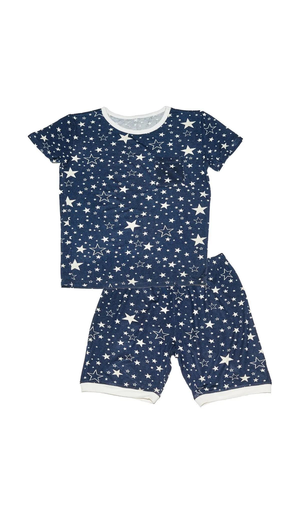 Aydenne Baby 2 Piece Short PJ  - Stars - Final Sale