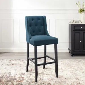 Baronet Tufted Button Upholstered Fabric Bar Stool by Modway