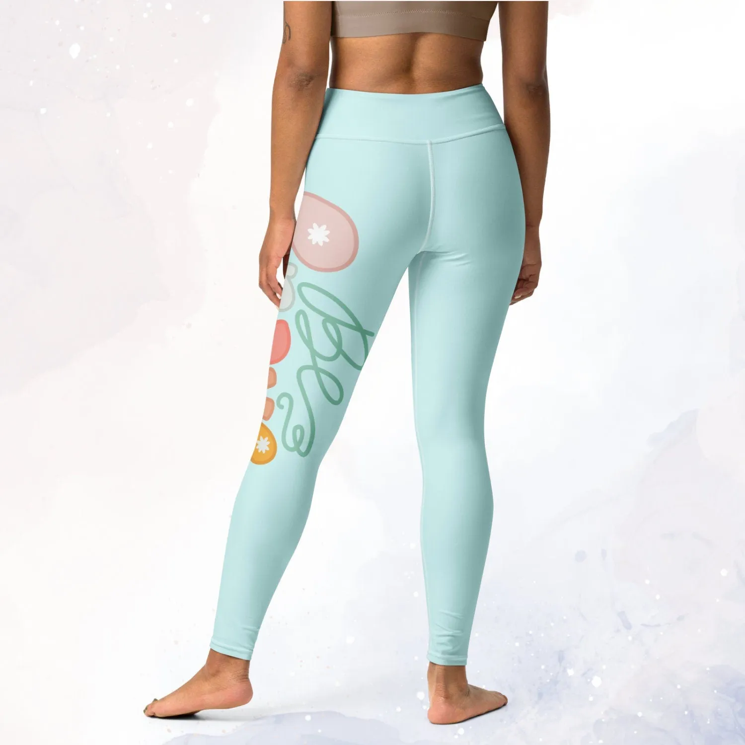 Be Brave Blue Everyday Leggings