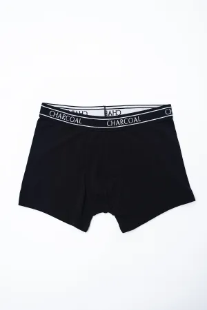 BOXER SHORTS PLAIN BLACK