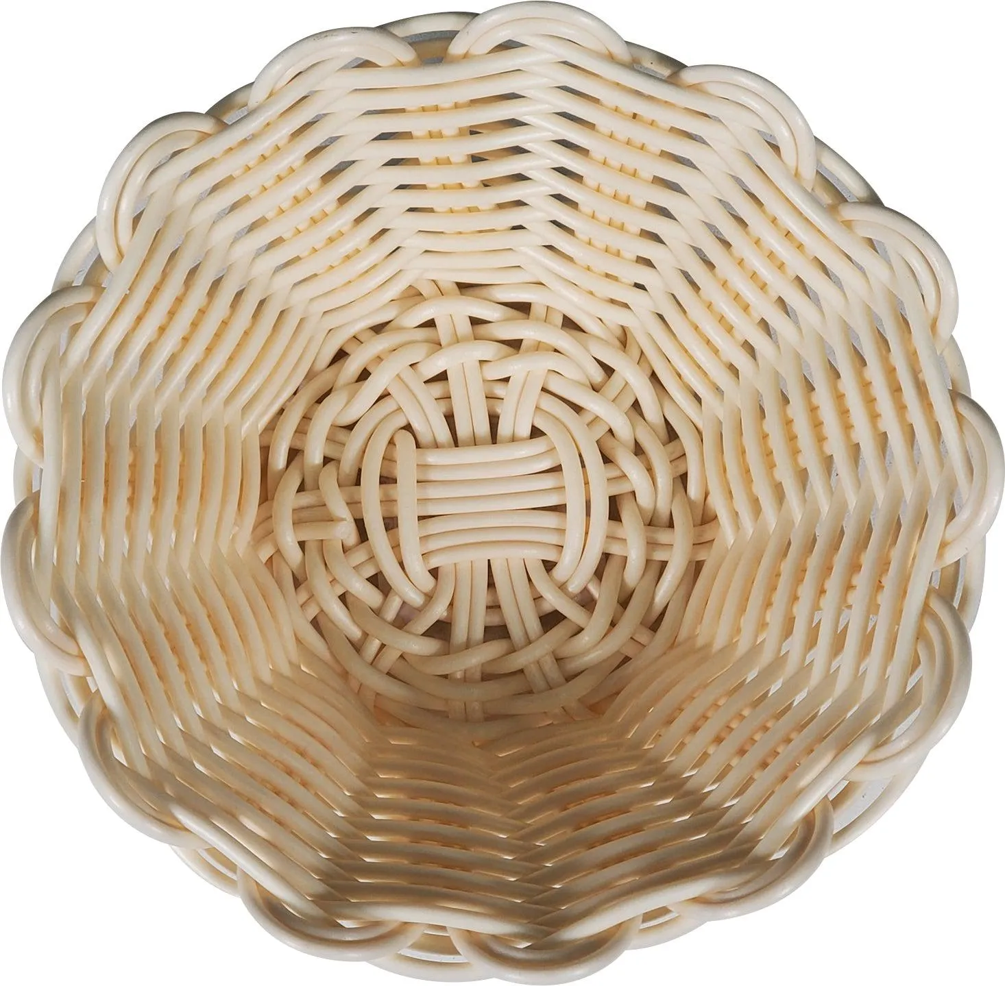 Bread Basket - Beige - 16cm/6.3" Dia - JD2171