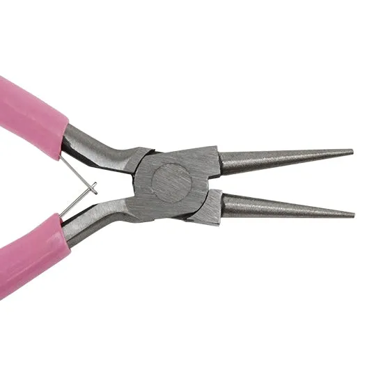 Carbon Steel Jewelry Pliers - Round Nose