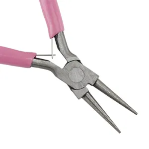 Carbon Steel Jewelry Pliers - Round Nose