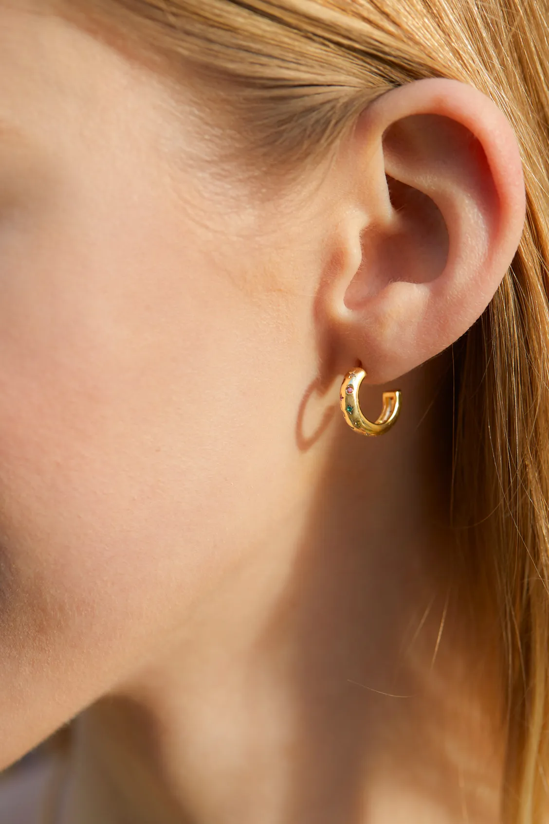 Chubby Rainbow Celestial Hoops