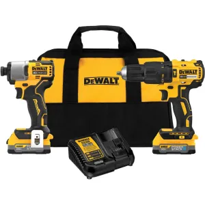 DeWALT DCK276E2 20V MAX Brushless Hammer Drill Driver / Impact Driver Combo Kit