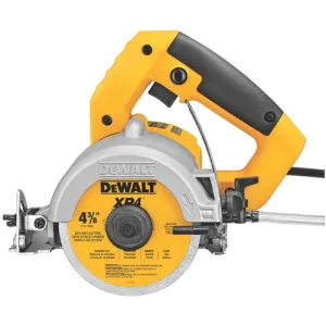 DeWALT DWC860W HD 4-3/8'' 10.8 Amp Wet Dry Tile Stone Masonry Saw