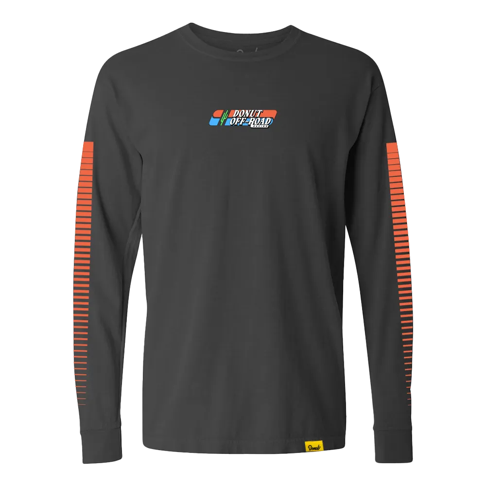 Give It The Beans Baja Long Sleeve - Washed Black