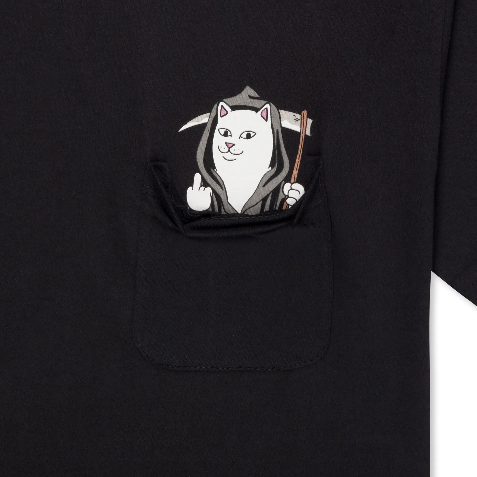 Grim Lord Nermal Pocket Tee (Black)