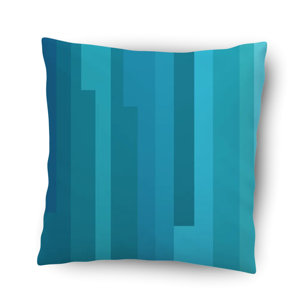 JBDSGND | LAX Blue Seas Indoor or Outdoor Pillow