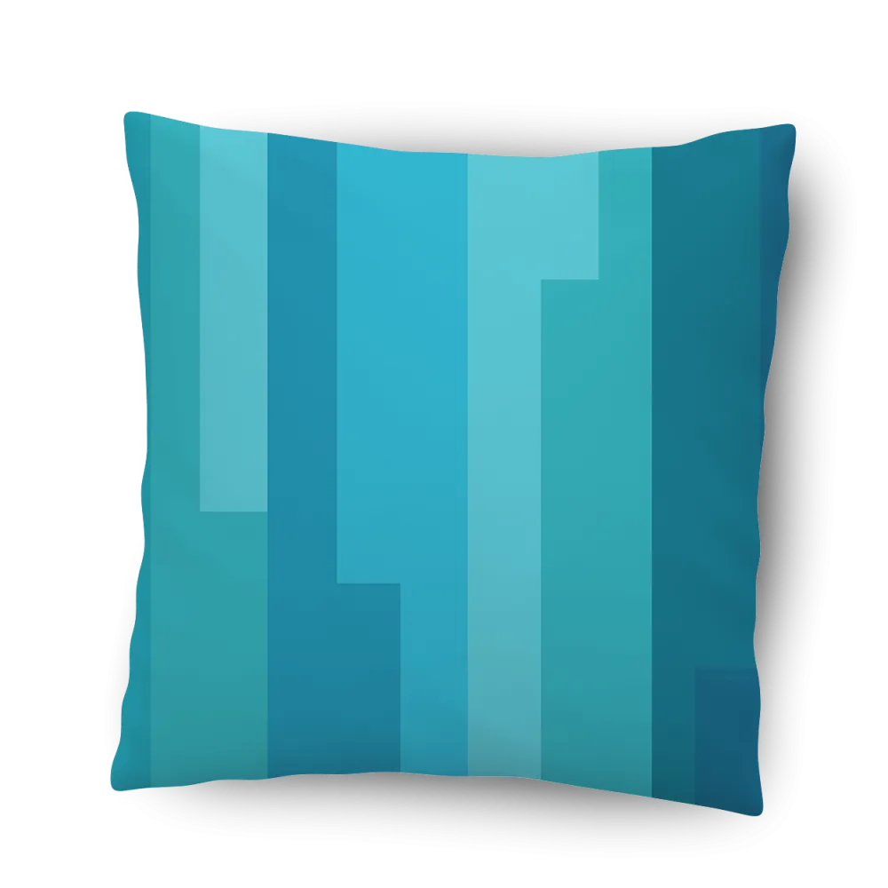 JBDSGND | LAX Blue Seas Indoor or Outdoor Pillow