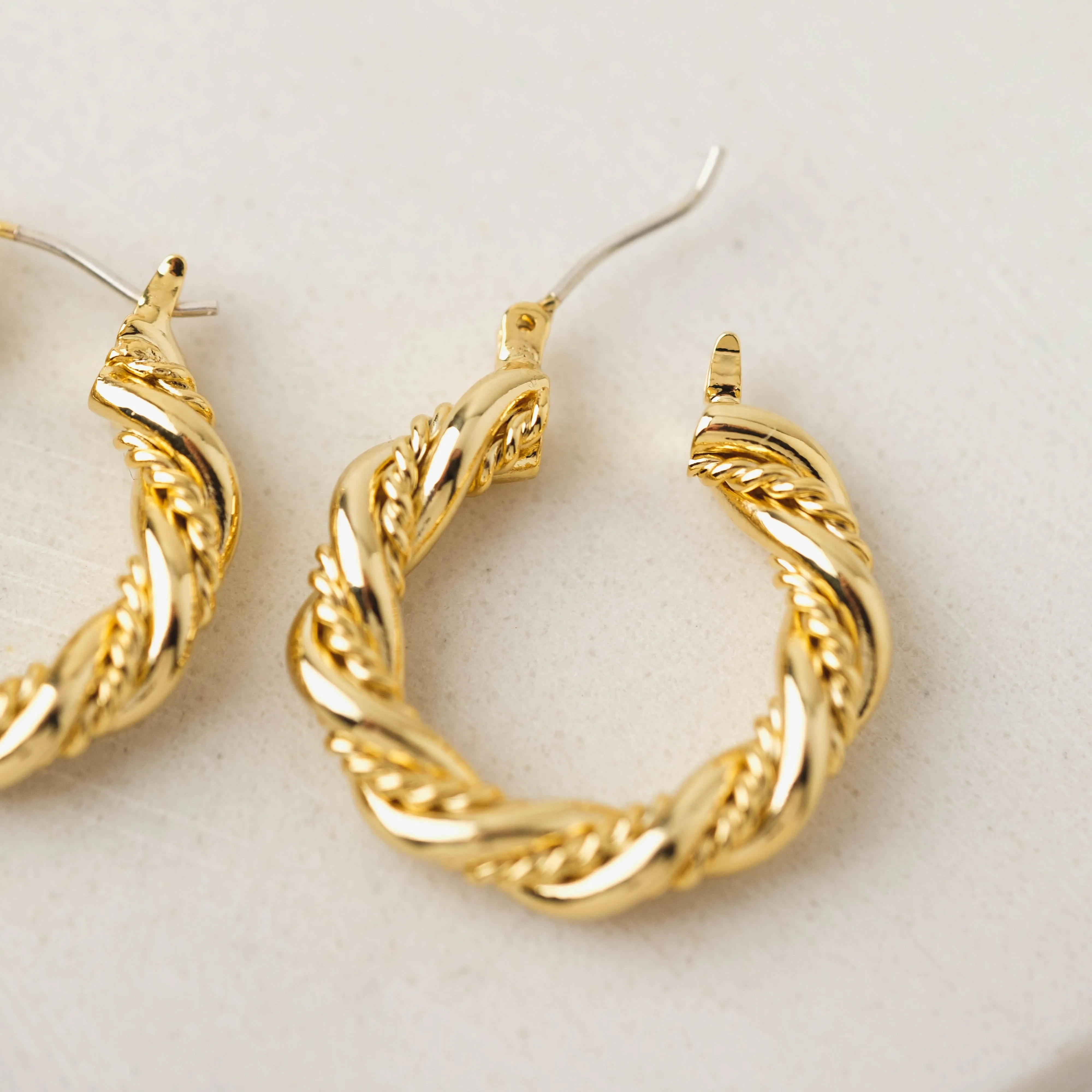 Jessie Hoop Earrings