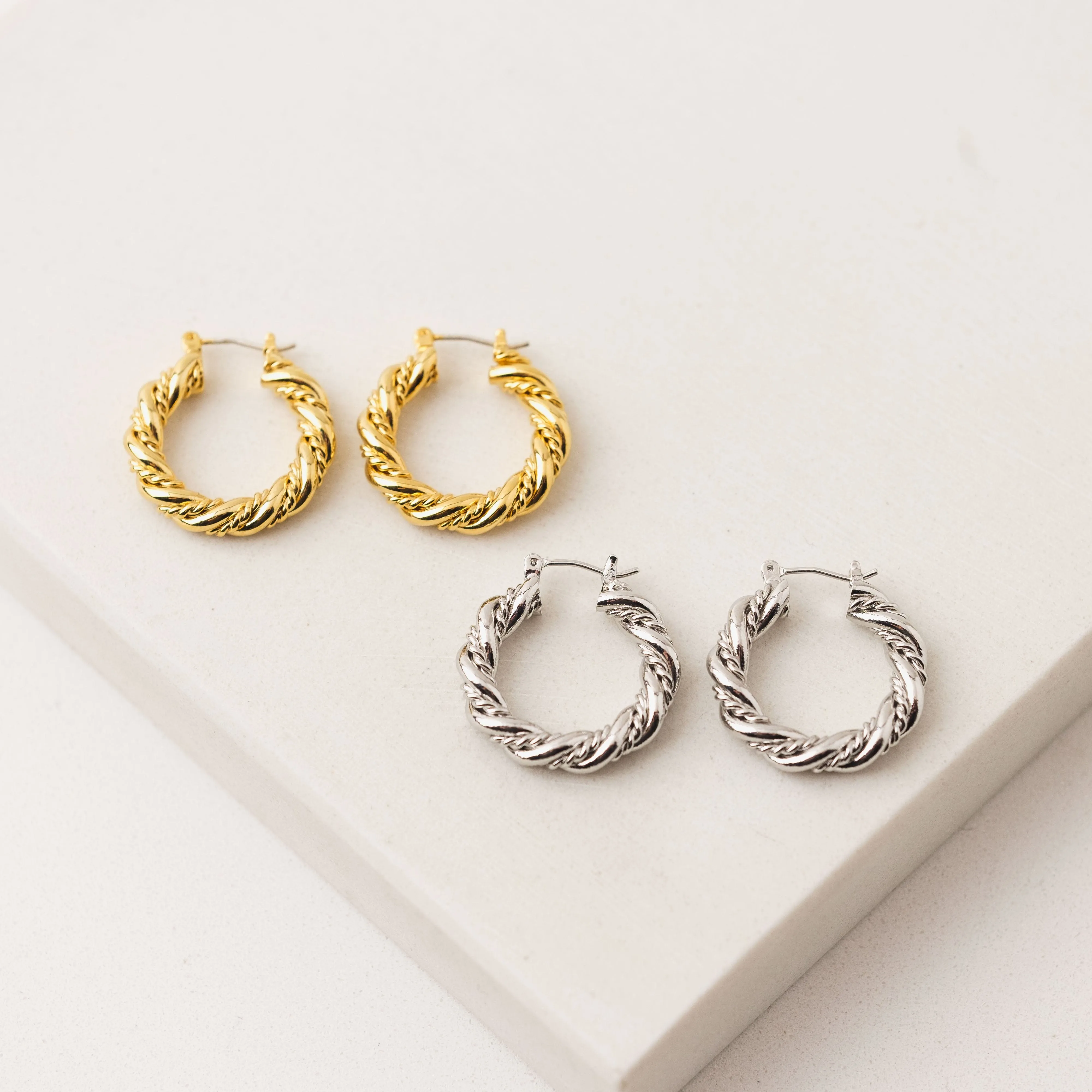 Jessie Hoop Earrings