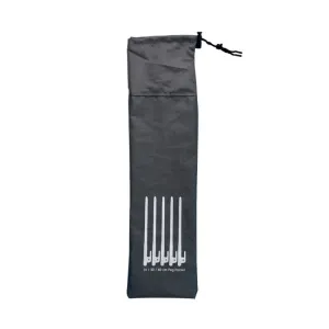 L 40cm Ground Spike Storage Bag Outdoor Camping Accessories Portable Handheld Storage Bag