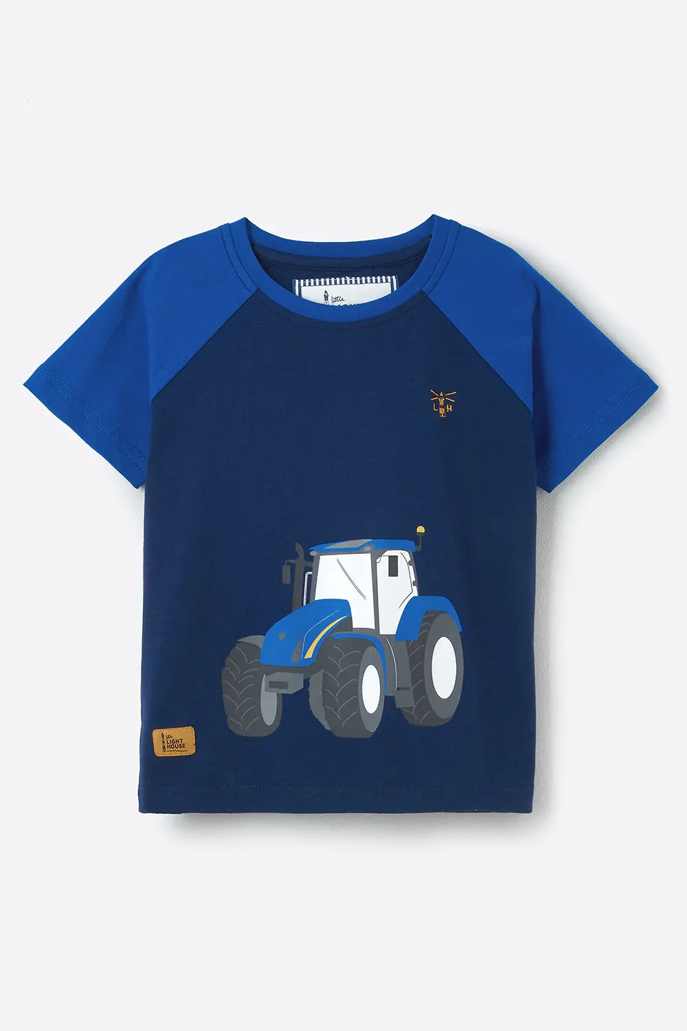 MASON TEE SHIRT- BLUE TRACTOR