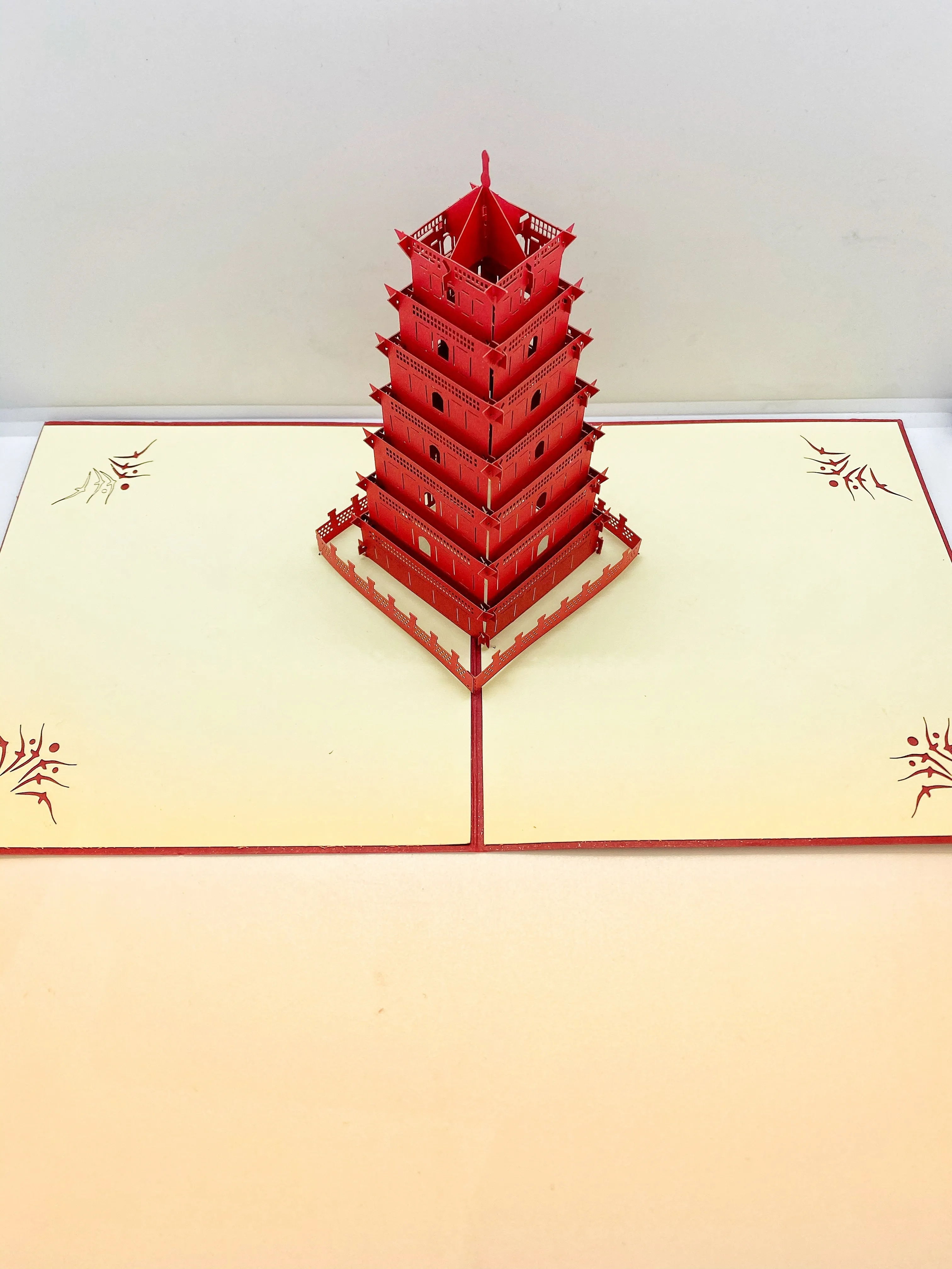 Pop-up Card _ Greater Wild Goose Pagoda