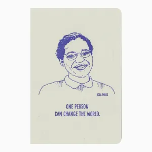 Rosa Parks Letterpress Notebook