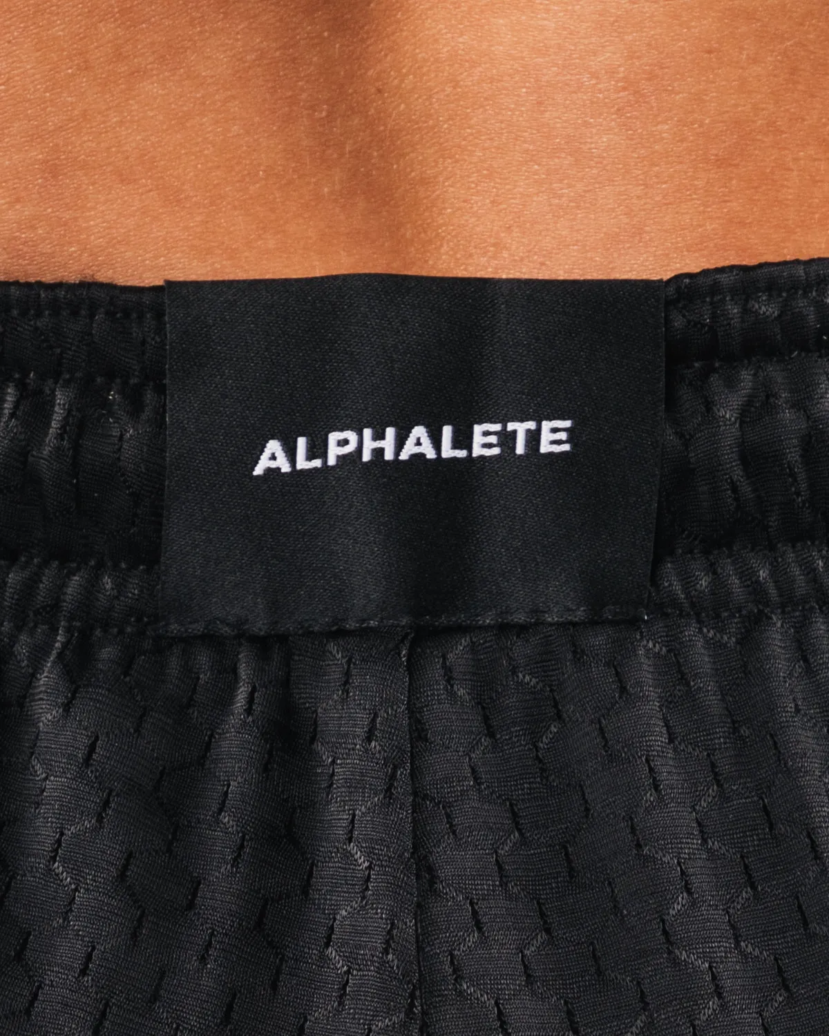 Signature Mesh Short 4" - Black / Sage