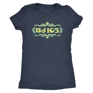 The BJ105 "BJW" Women's Tri-blend Tee