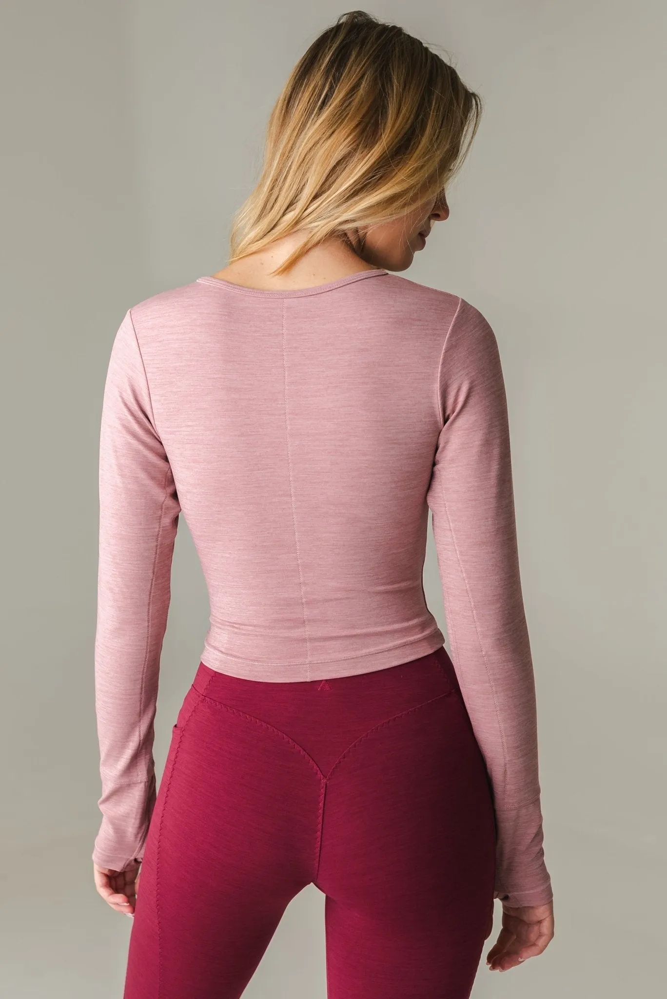 Vitality Daydream Stitch Long Sleeve - Rose Garden