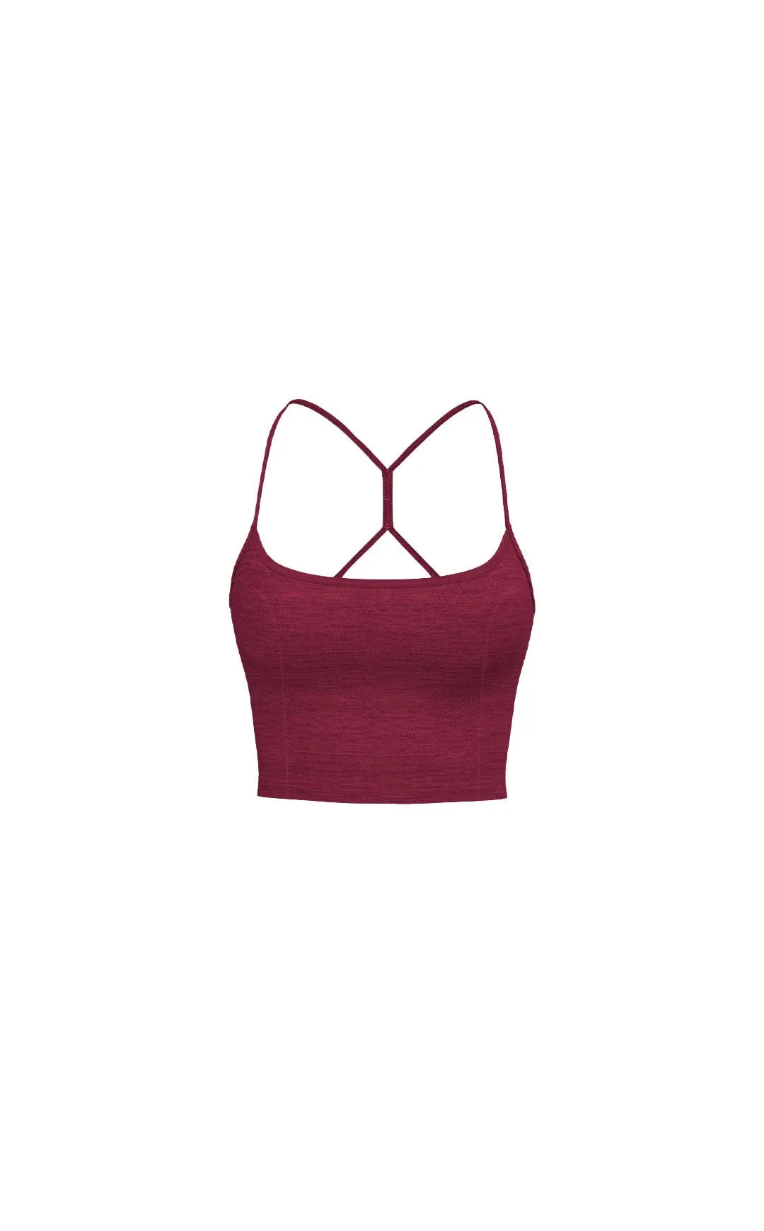 Vitality Daydream Stitch Racer Tank - Burgundy Vineyard