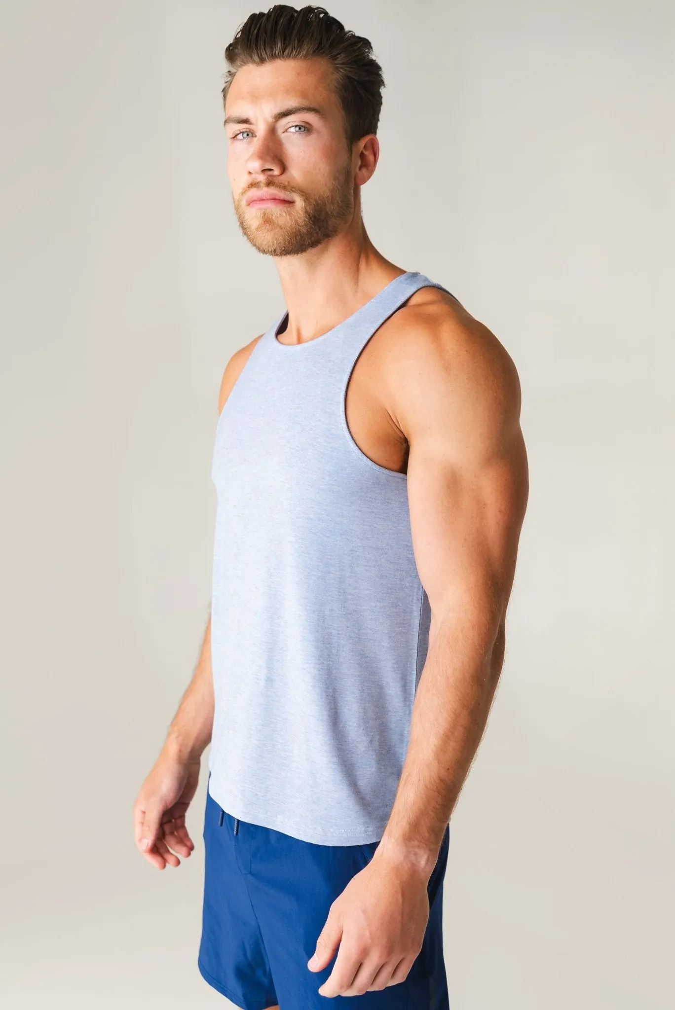 Vitality Men's Vital Tank - Mist Marl