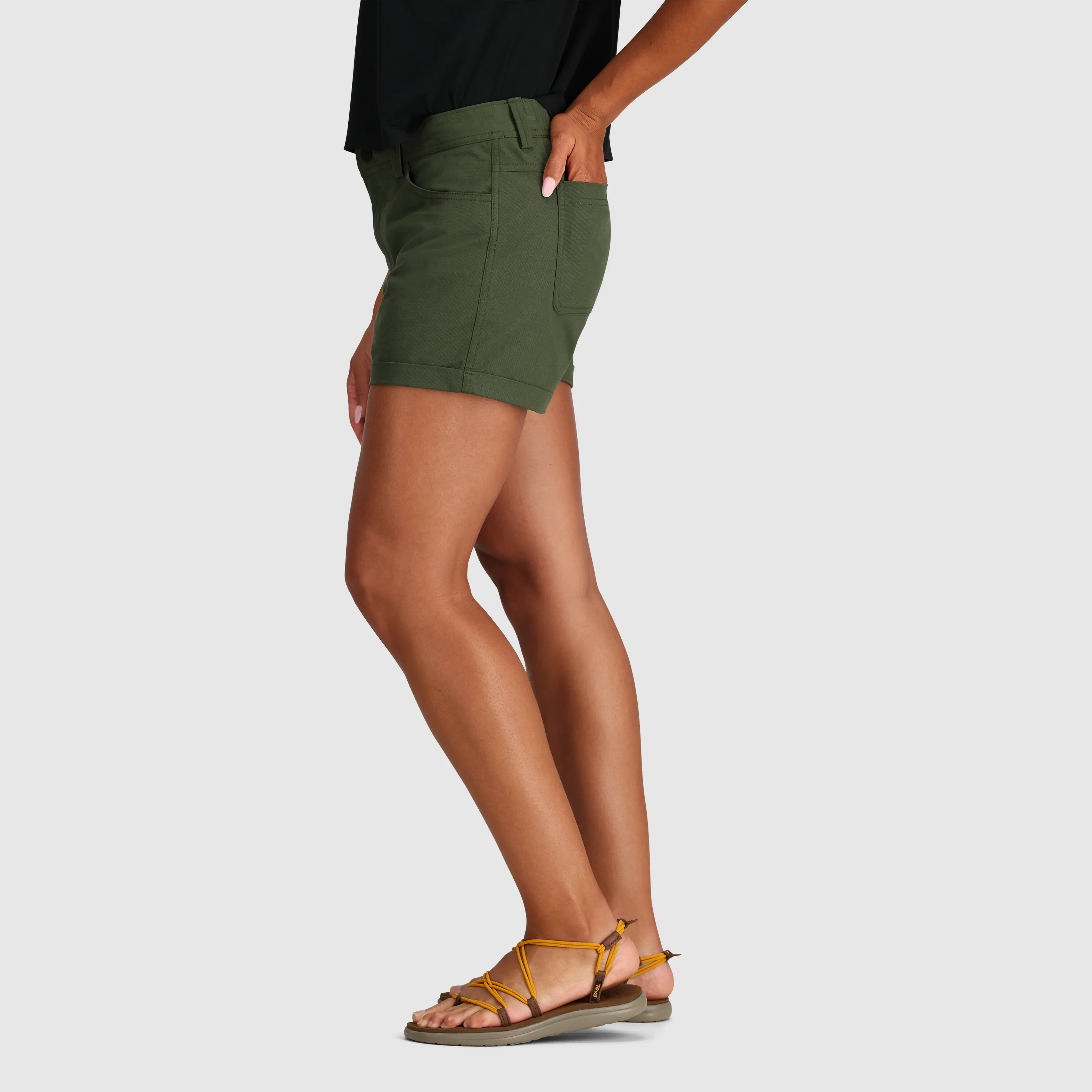 Women's Canvas Shorts - 3" Inseam - Final Sale